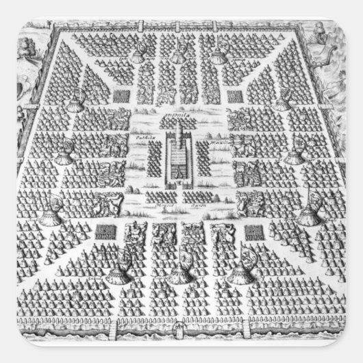 イスラエルの十二部族 スクエアシール (正面)