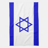 イスラエルの国旗 キッチンタオル (縦)