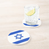 イスラエルの国旗 コースター (側面)