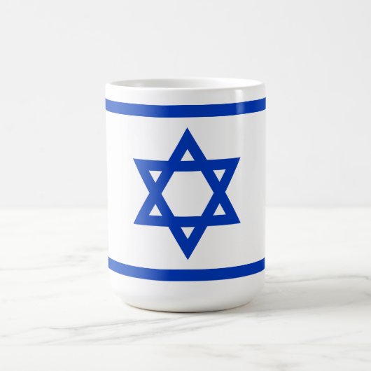 イスラエルの国旗 コーヒーマグカップ (中央)