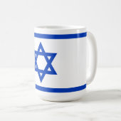 イスラエルの国旗 コーヒーマグカップ (正面右)
