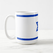 イスラエルの国旗 コーヒーマグカップ (左)