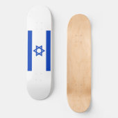 イスラエルの国旗 スケートボード (正面)