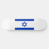 イスラエルの国旗 スケートボード (横)