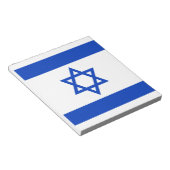 イスラエルの国旗 ノートパッド (アングル)