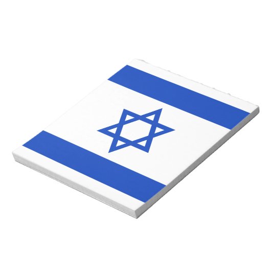 イスラエルの国旗 ノートパッド (回転)