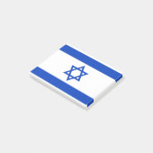 イスラエルの国旗 ポストイット (アングル)