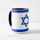 イスラエルの国旗 マグカップ (正面左)