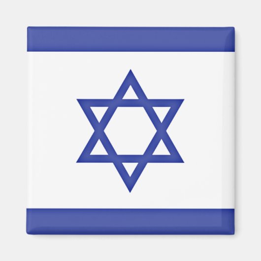 イスラエルの国旗 マグネット (正面)