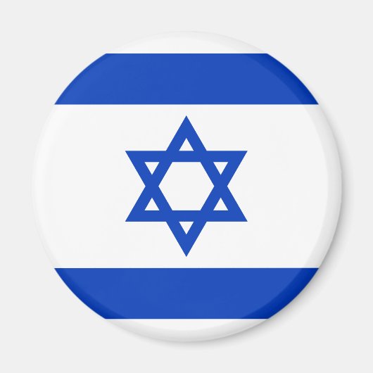 イスラエルの国旗 マグネット (正面)