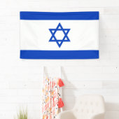 イスラエルの国旗 横断幕 (インサイチュ)