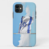 イスラエルの国旗 Case-Mate iPhoneケース (裏面)