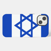 イスラエルの国旗 iPhoneケース (裏面横)