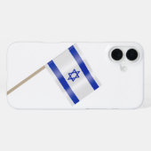 イスラエルの国旗 iPhoneケース (裏面横)