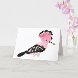 イスラエルの国鳥かわいいフーポーט״ו באב カード