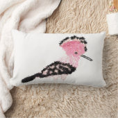 イスラエルの国鳥かわいいフーポー ランバークッション (ブランケット)