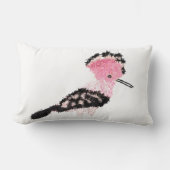 イスラエルの国鳥かわいいフーポー ランバークッション (正面)