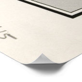 イスラエルの地図(1967年) ポスター (角)