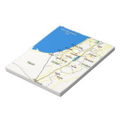 イスラエルの地図.JPG ノートパッド (回転)