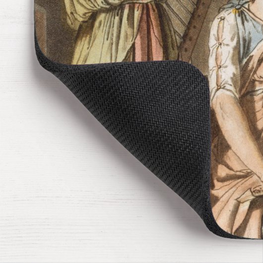 イスラエルの女性、「エスター」bのためのコスチュームのコーラス マウスパッド (コーナー)