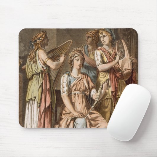 イスラエルの女性、「エスター」bのためのコスチュームのコーラス マウスパッド (マウス)