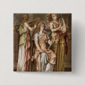 イスラエルの女性、「エスター」bのためのコスチュームのコーラス 缶バッジ (正面)