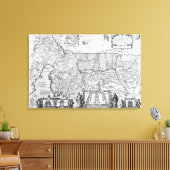 イスラエルの子どもたちの40年の旅 キャンバスプリント (インサイチュ (リビング))