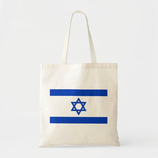 イスラエルの旗 トートバッグ (正面)