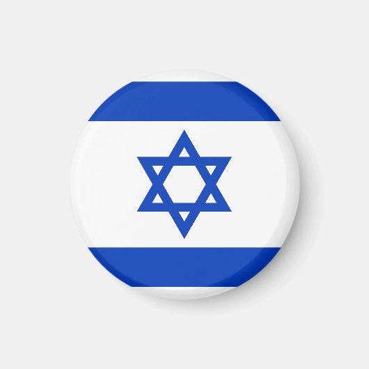 イスラエルの旗 マグネット (正面)