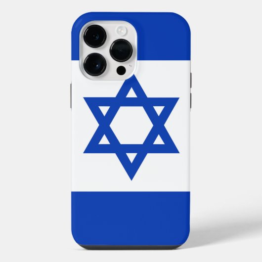 イスラエルの旗 iPhoneケース (裏面)