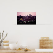 イスラエルの旧市街の夕焼け ポスター (キッチン)