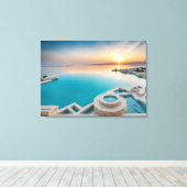 イスラエルの死海 キャンバスプリント (インサイチュ (ウッドフロア))