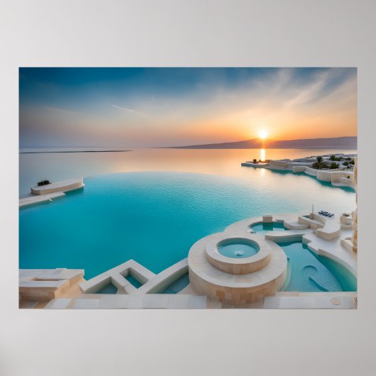 イスラエルの死海 ポスター (正面)