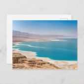 イスラエルの死海 ポストカード (正面/裏面)