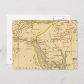 イスラエルの民のエジプト出発からの旅 ポストカード (正面/裏面)