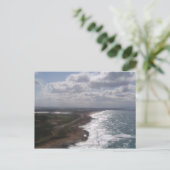 イスラエルの海辺のはがき ポストカード (スタンド正面)