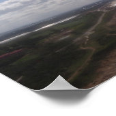 イスラエルの海辺のキャンバス地 ポスター (角)