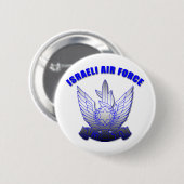 イスラエルの空軍 缶バッジ (正面&裏面)