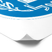 イスラエルの紋章 ポスター (角)