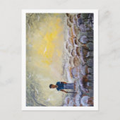 イスラエルの良い羊飼絵を描い、複製。 ポストカード (正面)