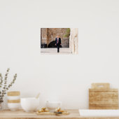 イスラエルの西側の壁でドナルド・トランプ ポスター (キッチン)