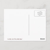 イスラエルのCave Netifim ポストカード (裏面)