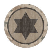 イスラエルのIAFスター・オブ・デイビッド・ローンデル – 砂漠 カッティングボード (正面)