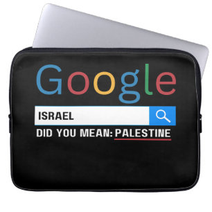 イスラエルはパレスチナの研究グラジック・ティーという意味だった ラップトップスリーブ