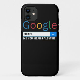 イスラエルはパレスチナの研究グラジック・ティーという意味だった iPhone 11 ケース