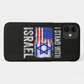 イスラエルを支持します Case-Mate iPhoneケース (裏面(横))