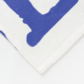 イスラエルを支持する – 私はイスラエルと共に立つ フリースブランケット (角)