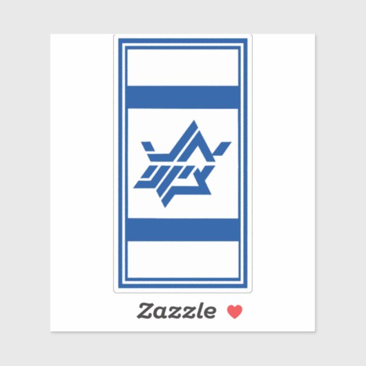 イスラエルを支援する シール (シート)