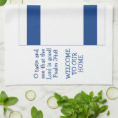 イスラエルカスタムキッチンタオルのキリスト教国旗 キッチンタオル (折り畳み)