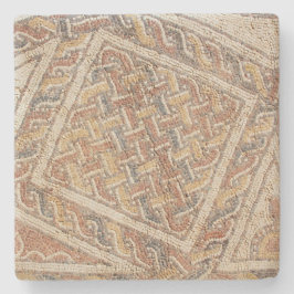 イスラエルカラフルスクエアコースターのタイルのテクスチャ ストーンコースター